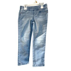 Blue Ink Girls Jeggings Light Wash Blue Size 5